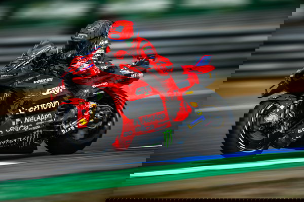 Marc Marquez in action