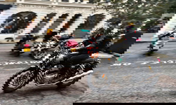 Royal Enfield Interceptor 650 in London