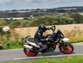 2023 890 SMT ridden on a country road