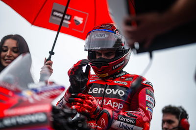 Marc Marquez on the grid